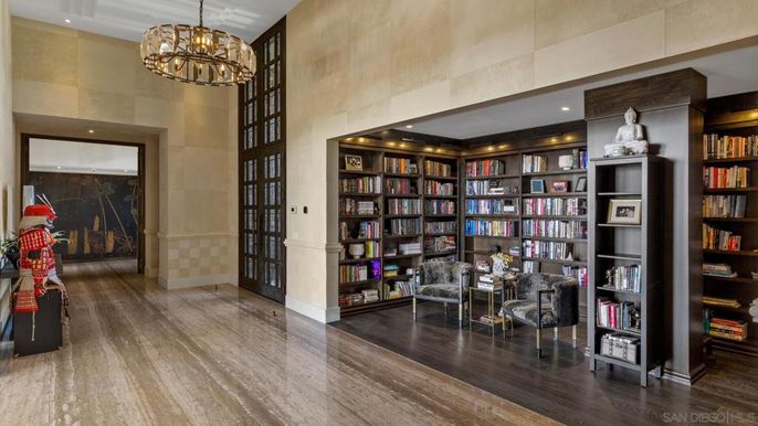 Chandelier, Interior, Pendant Lights, Recessed Lighting, Wood Texture Flooring