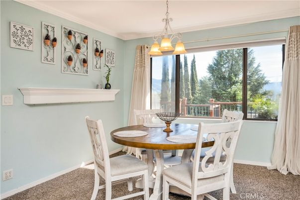 Dining room, Interior, Pendant Lights