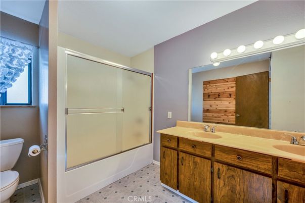Bathroom, Dual Sink Vanities, Glass Shower, Interior