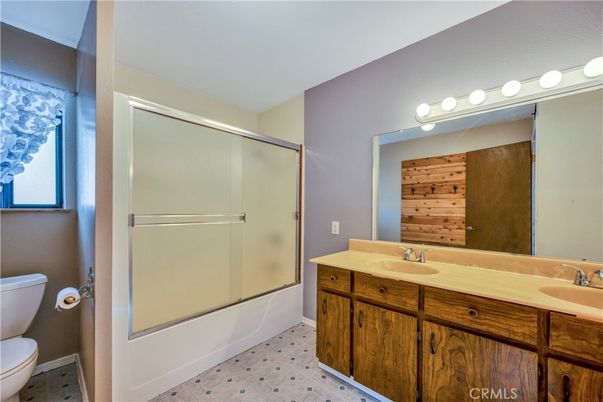 Bathroom, Dual Sink Vanities, Glass Shower, Interior
