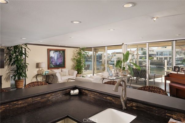 Interior, Living room, Piano, Recessed Lighting