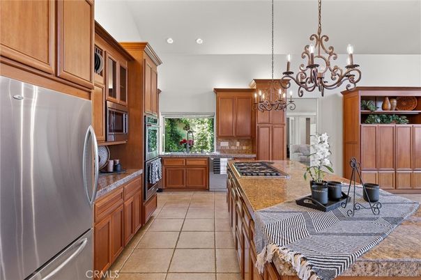 Chandelier, Interior, Kitchen, Recessed Lighting