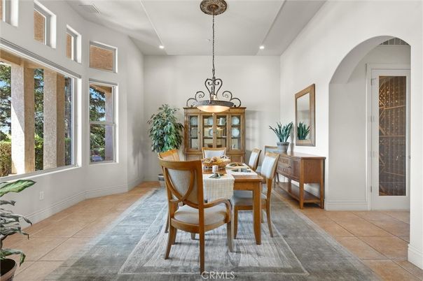 Chandelier, Dining room, Interior, Recessed Lighting