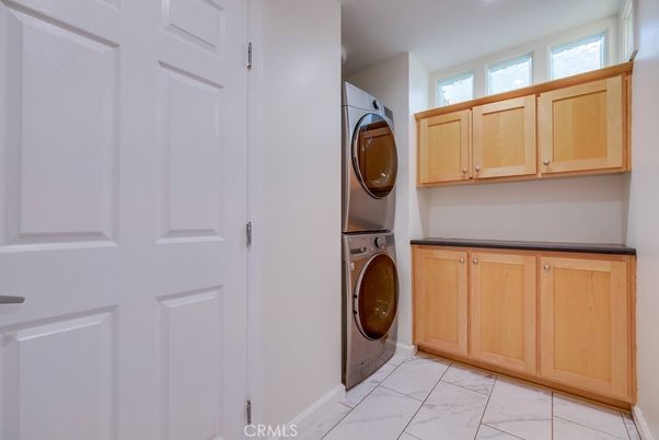 Interior, Marble, Recessed Lighting, Utility Closets, Washer