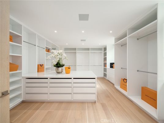 Interior, Recessed Lighting, Walk-in Closets, Wood Texture Flooring