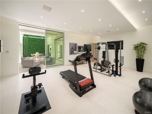 Fitness Equipment, Interior, Recessed Lighting