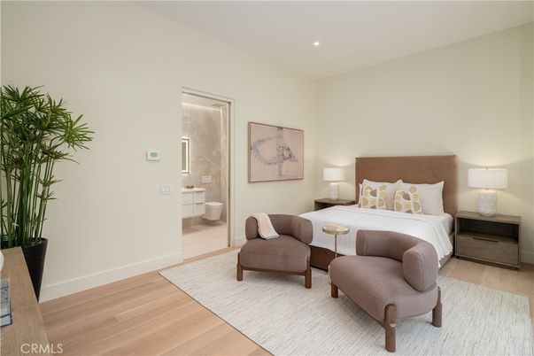 Bathroom, Bedroom, Interior, Recessed Lighting, Wood Texture Flooring