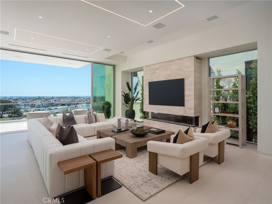Fireplace, Interior, Living room, Recessed Lighting