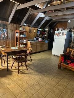 Dining room, Interior, Wooden Walls