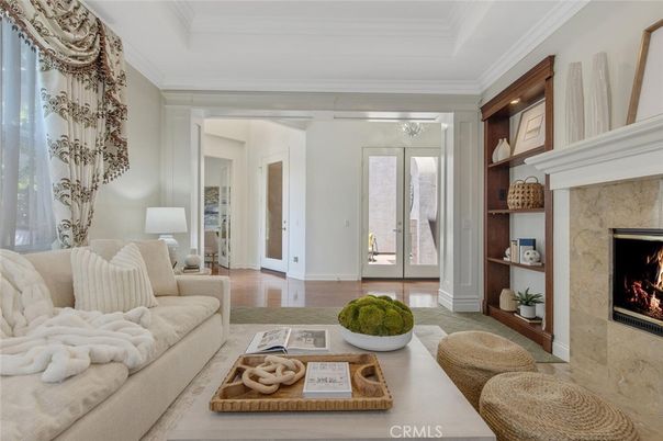Fireplace, Interior, Living room, Wood Texture Flooring
