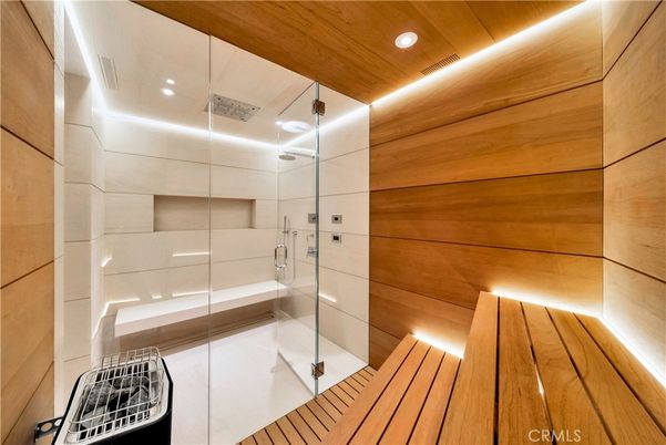 Bathroom, Interior, Recessed Lighting, Sauna Room