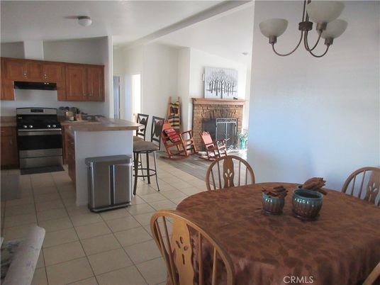 Dining room, Fireplace, Interior, Kitchen