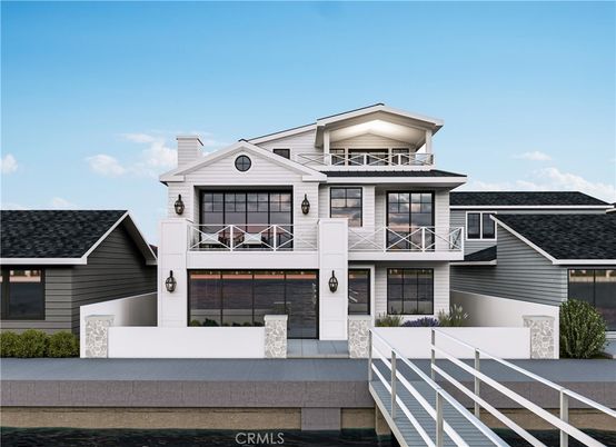Attached, Exterior, Facade, Modern