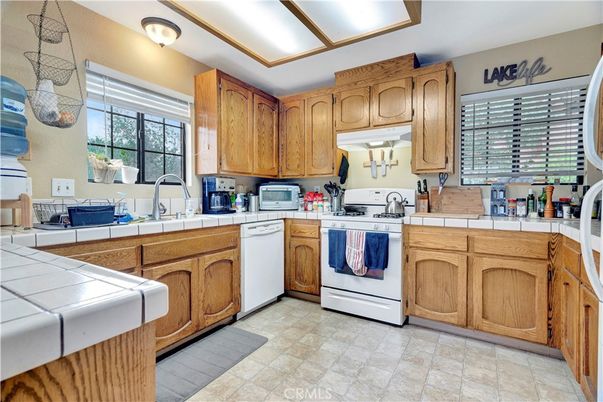 Interior, Kitchen, Tile Countertops