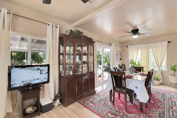 Dining room, Interior, Wood Texture Flooring