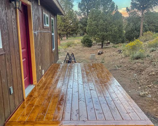 Backyard, Exterior