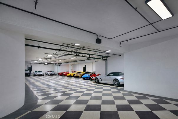 Garage, Interior, Recessed Lighting