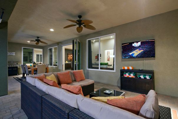 Dining room, Interior, Living room, Recessed Lighting