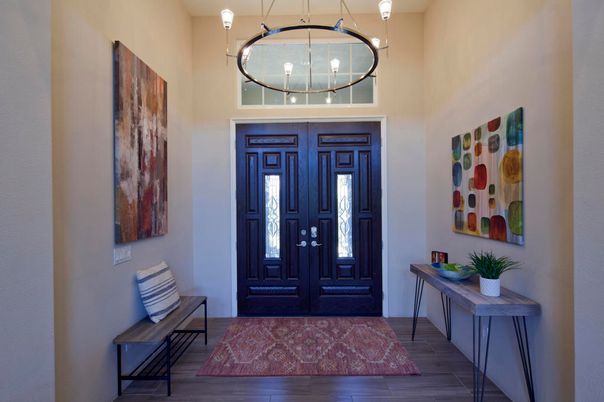 Chandelier, Interior, Pendant Lights, Wood Texture Flooring