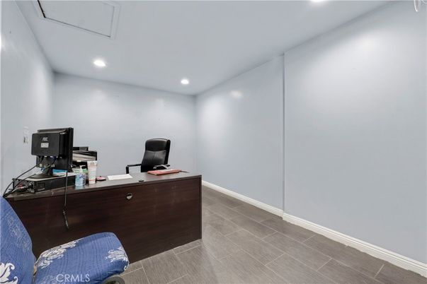 Home Office, Interior, Recessed Lighting