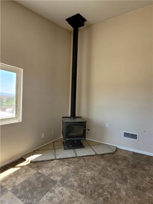 Empty room, Fireplace, Interior