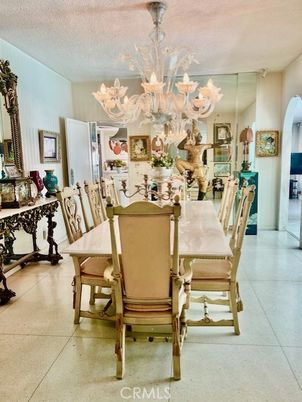Chandelier, Dining room, Interior