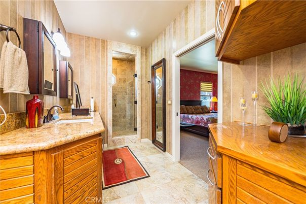 Bathroom, Bedroom, Glass Shower, Interior, Recessed Lighting
