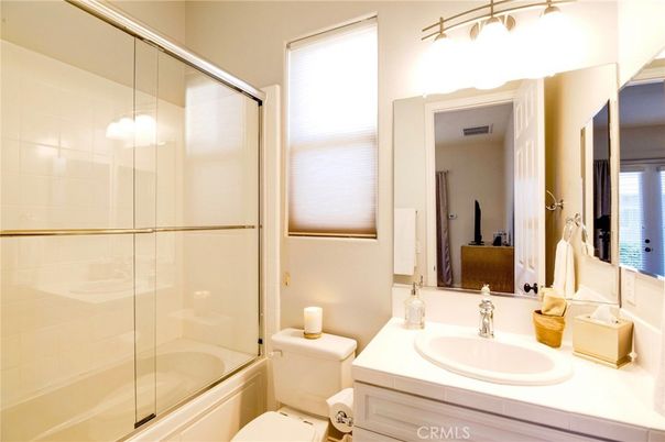 Bathroom, Glass Shower, Interior, Tile Countertops