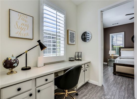 Bedroom, Home Office, Interior, Wood Texture Flooring