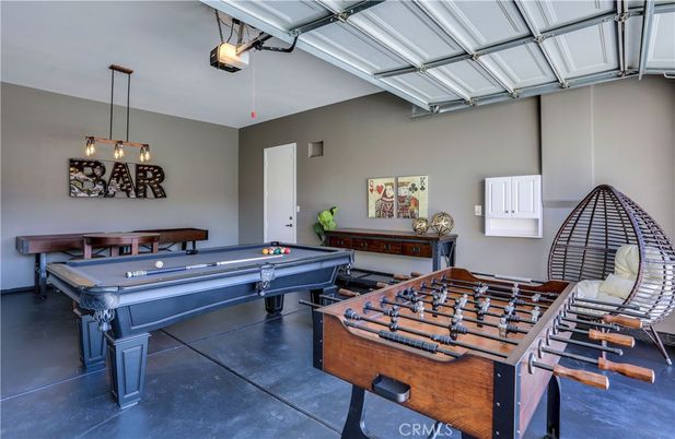 Billiard Table, Game Room, Interior, Pendant Lights