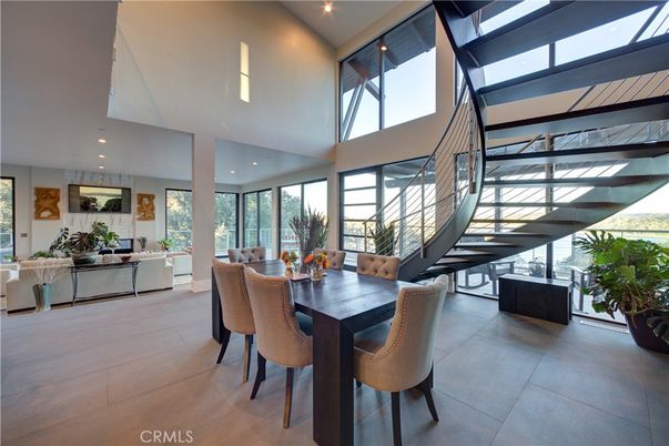 Dining room, Interior, Living room, Recessed Lighting