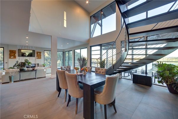 Dining room, Interior, Living room, Recessed Lighting