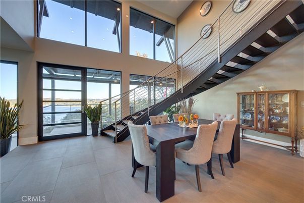 Dining room, Interior, Wood Texture Flooring