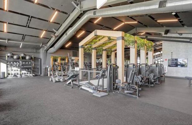 Fitness Equipment, Gym, Interior