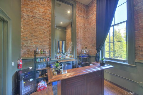 Interior, Stone Walls, Wood Texture Flooring