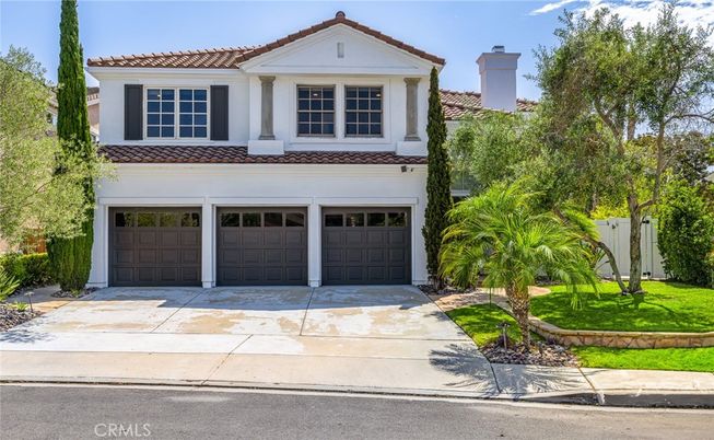 Attached, Exterior, Facade, Spanish Mediterranean