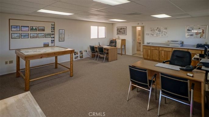 Home Office, Interior, Recessed Lighting