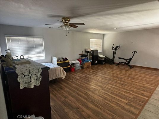 Bedroom, Fitness Equipment, Interior, Wood Texture Flooring