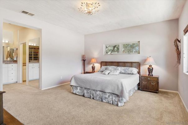 Bedroom, Chandelier, Interior