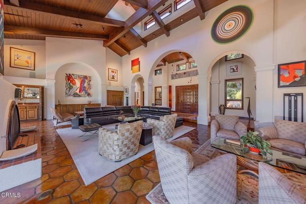 Interior, Living room, Piano, Wooden Beams, Wooden Ceilings