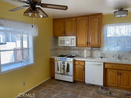 Interior, Kitchen, Tile Countertops