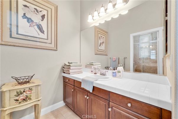 Bathroom, Interior, Tile Countertops