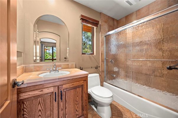 Bathroom, Glass Shower, Interior, Tile Countertops