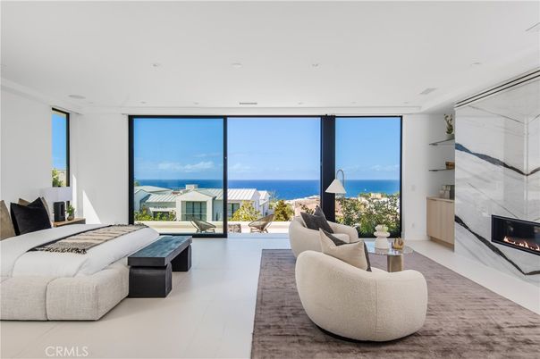 Fireplace, Interior, Living room, Recessed Lighting, Water