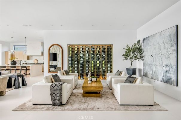 Interior, Kitchen, Living room, Pendant Lights, Wine Storage