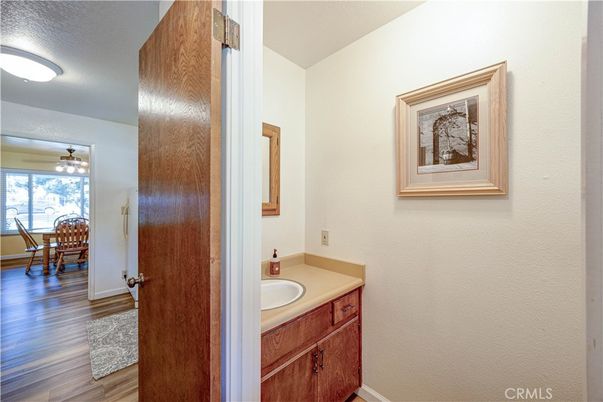Bathroom, Dining room, Interior, Wood Texture Flooring