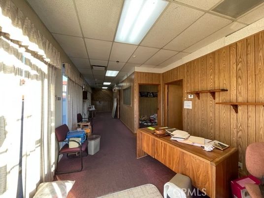 Home Office, Interior, Wooden Walls