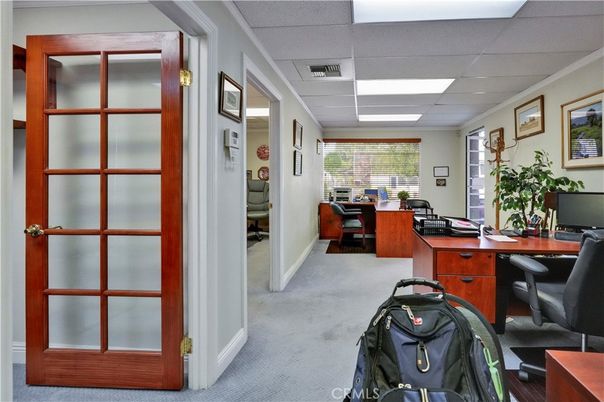 Home Office, Interior, Recessed Lighting