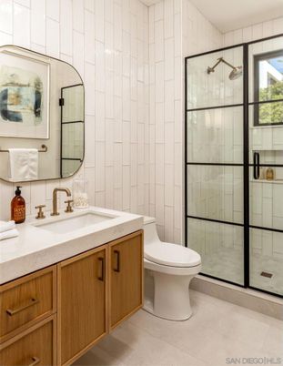 Bathroom, Glass Shower, Interior