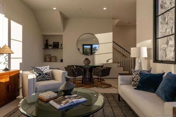 Dining room, Interior, Living room, Recessed Lighting